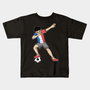 Soccer France Soccer Player Boys Kids T-Shirt